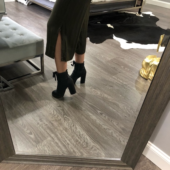 Army Green LF culottes - Picture 3 of 3